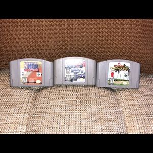TRIO PACK N64 GAMES!!